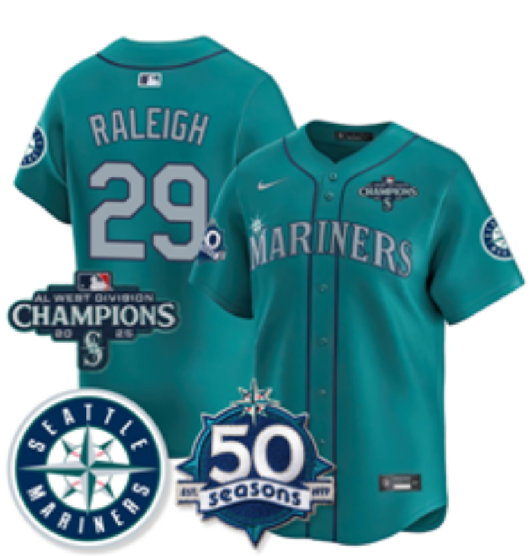 Men 2026 Seattle Mariners #29 Raleigh green Nike MLB Jersey 0408001